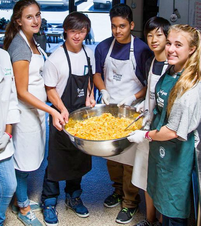 Teen Kitchen Project Dishes Up Compassion